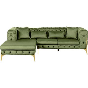 Ecksofa Bellissima Velvet links