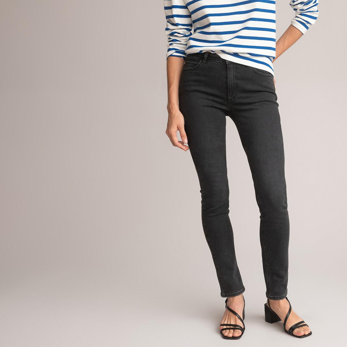Image of Push-up-jeans Damen Schwarz 50