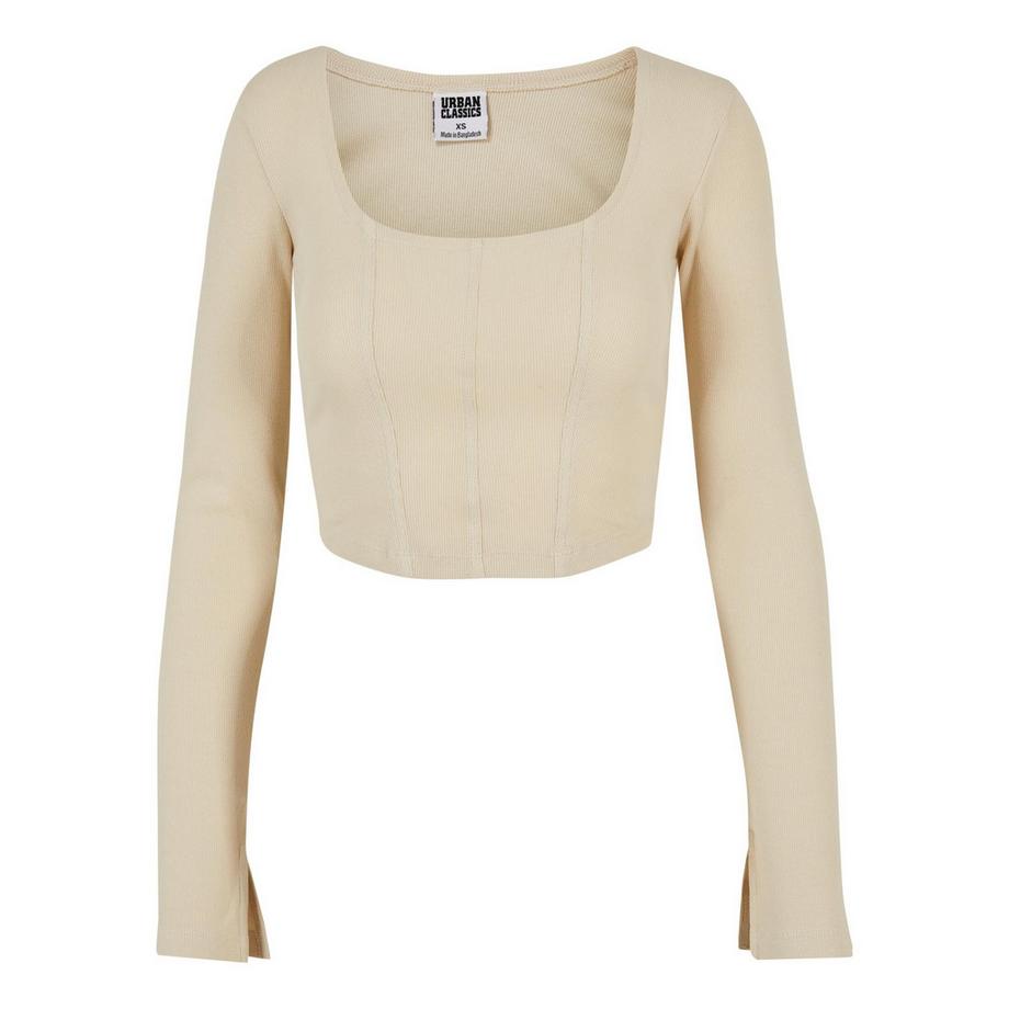 crop top a maniche lunghe
