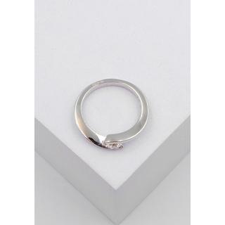 MUAU Schmuck  Solitaire Ring Diamant 0.30ct. Weissgold 750 