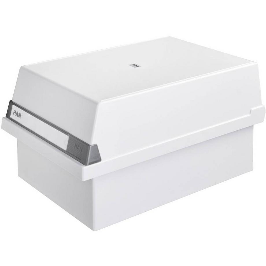 HAN  Karteikasten max. Anzahl der Karten: 1.30 Karten DIN A5 quer 