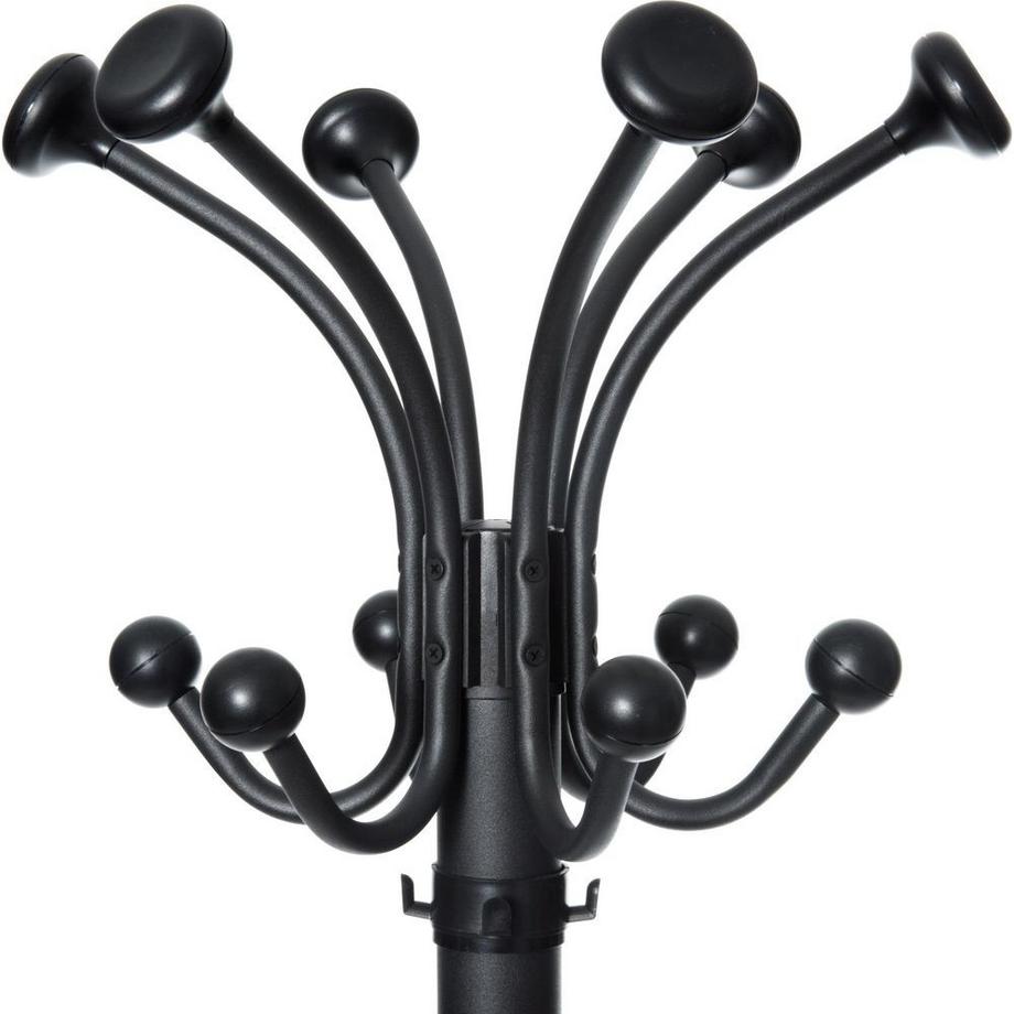 Maul Garderobenständer MAULnubis, mit 20 Haken und Schirmhalter, .  