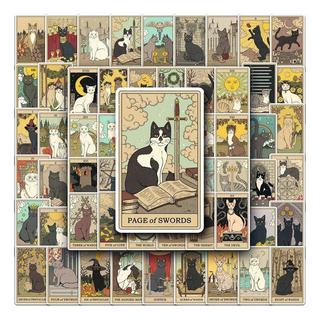 Gameloot  Autocollants - chats - Tarot - 62 pcs 