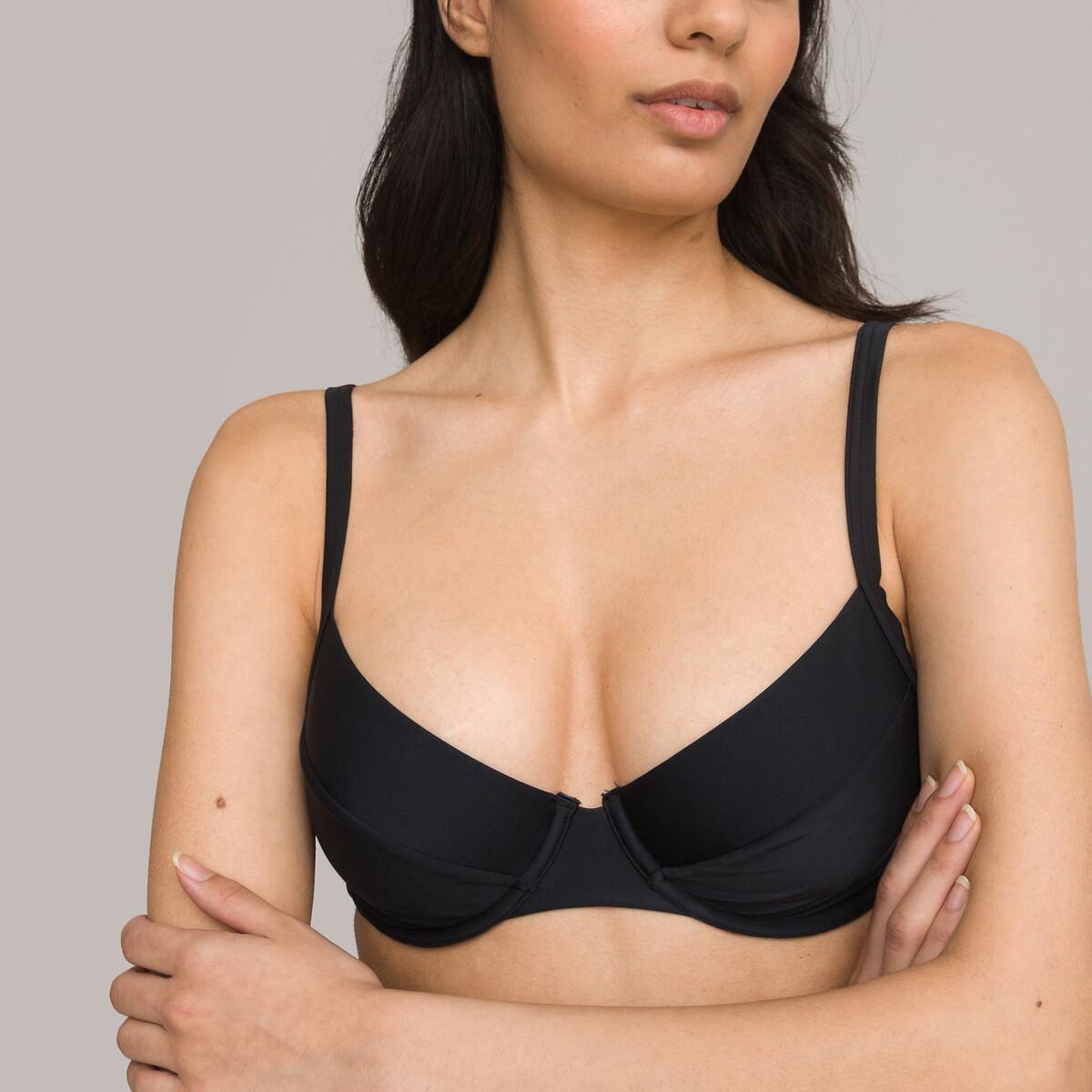 Image of Bikini-oberteil In Full-cup-form Unisex Schwarz D/80