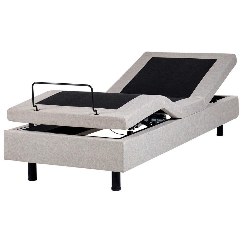 Letto regolabile senza testiera en Tessuto  DUKE