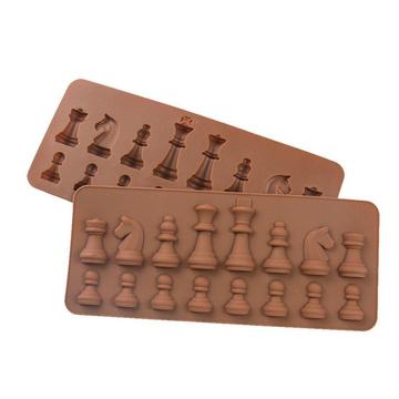 Forma di cioccolato - silicone - scacchi