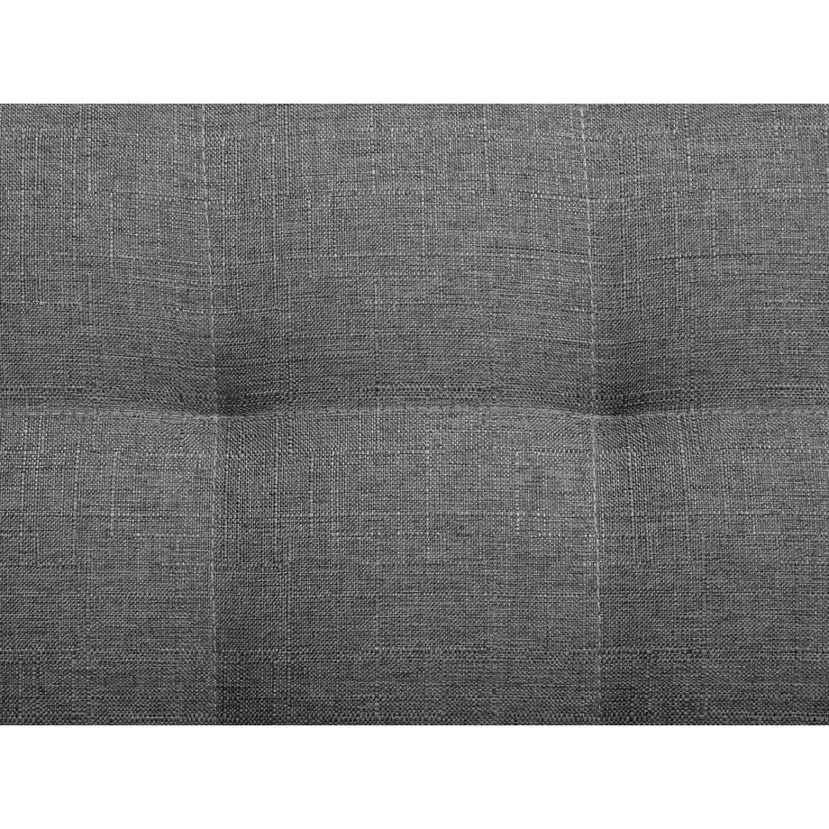 Beliani Ottomane aus Stoff Klassisch ABERDEEN  