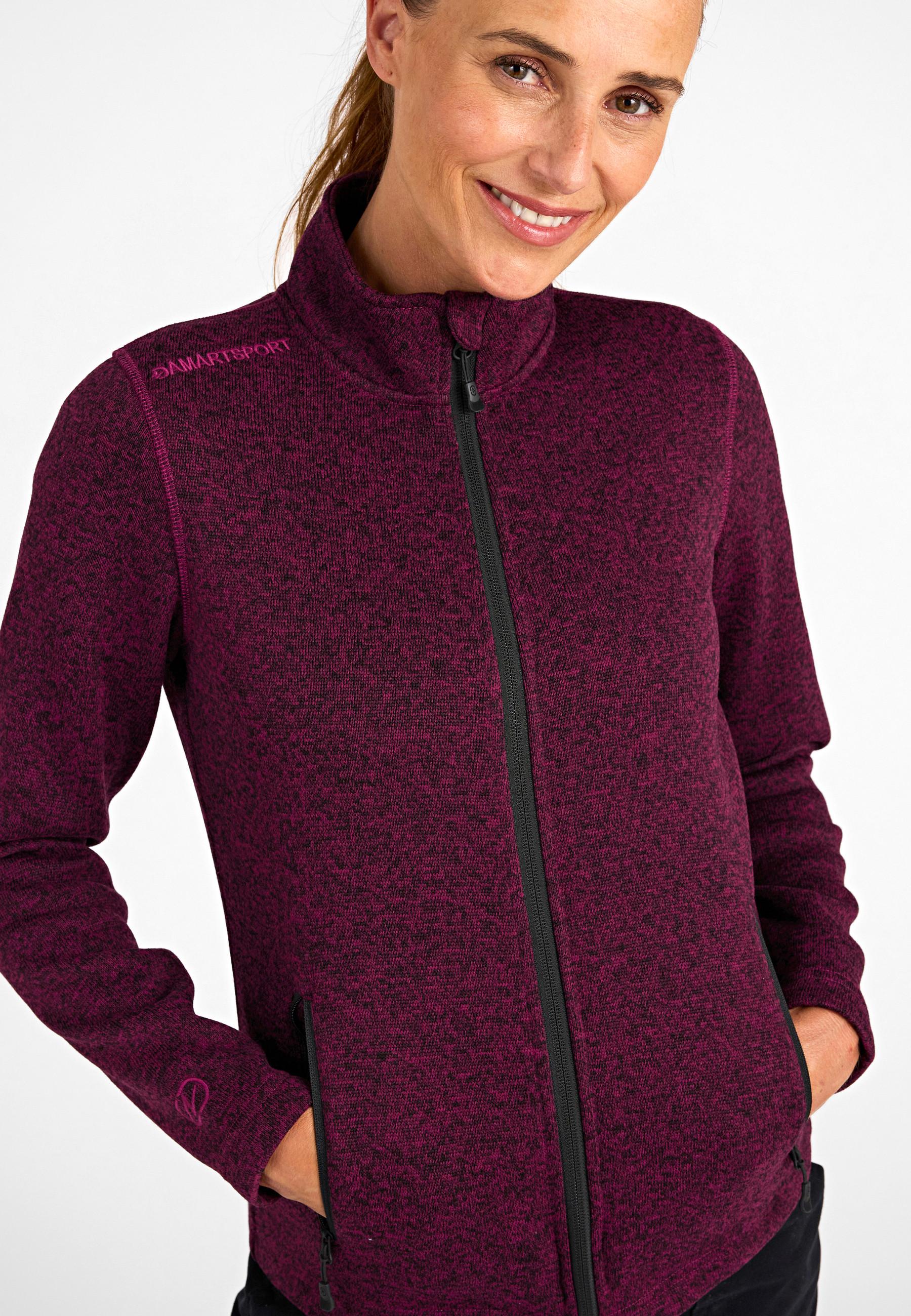 Image of Thermolactyl-fleece Mit Stehkragen, . Unisex Violett 38/40