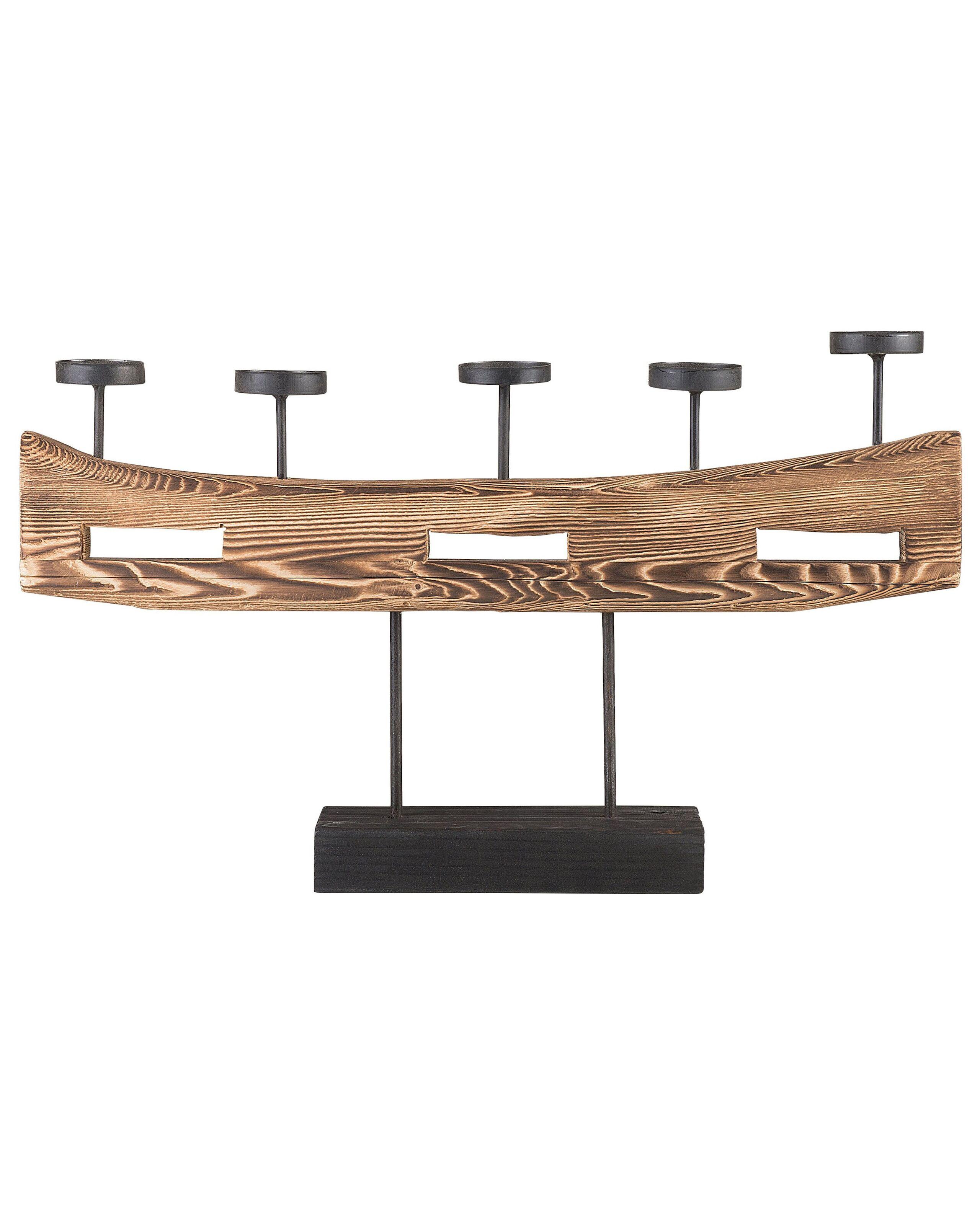 Image of Dekoration Aus Kiefernholz Industriell Guatemala Unisex Light Beige ONE SIZE