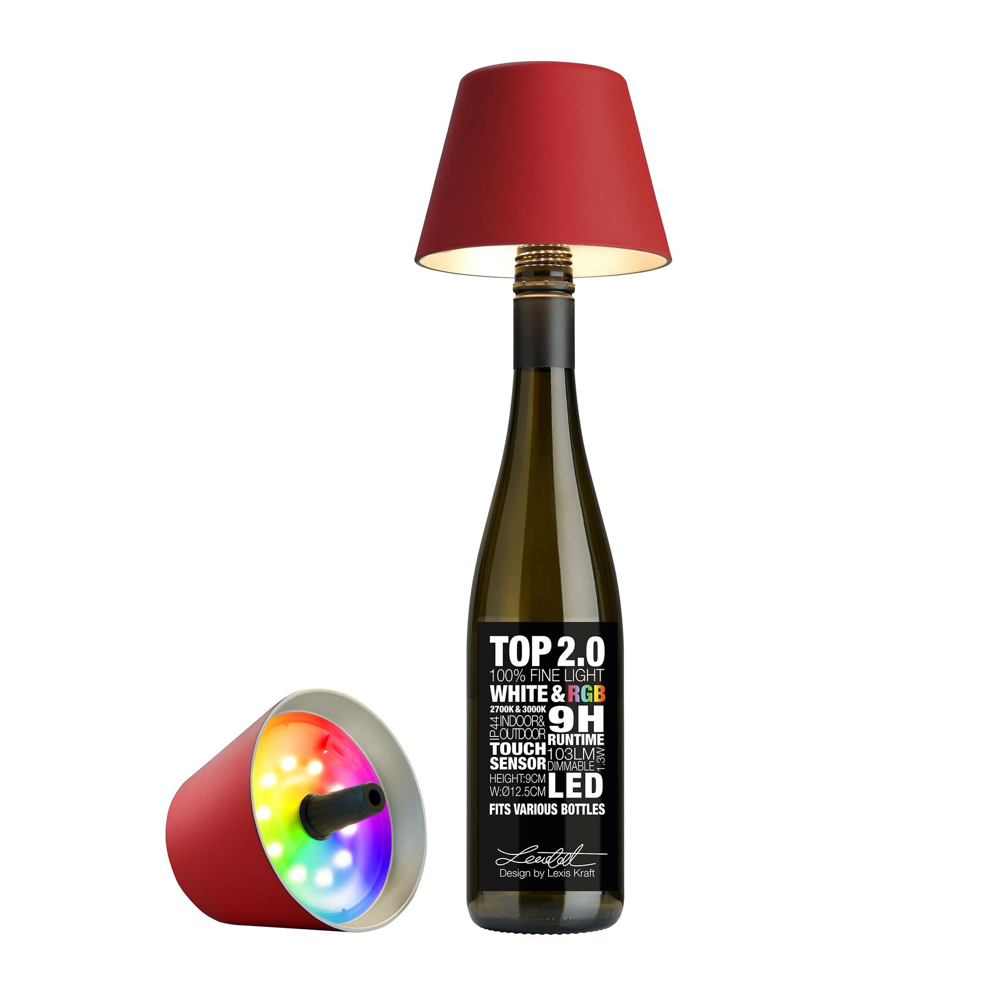 Sompex  Top Lampe 2.0 rot 