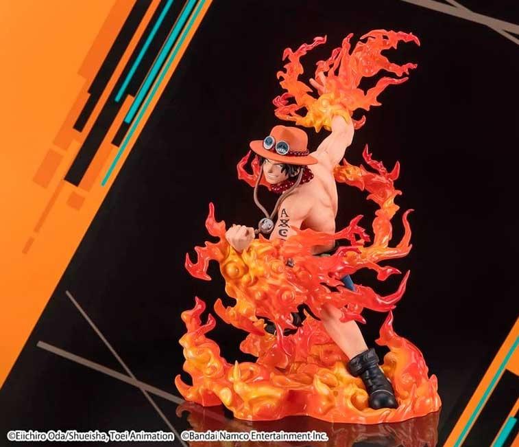 Tamashii Nations  ST One Piece Zero Portgas D.Ace Bounty Rush 5th 17cm 