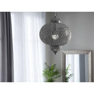 Beliani Lampe suspension en Métal Glamour TYNE  