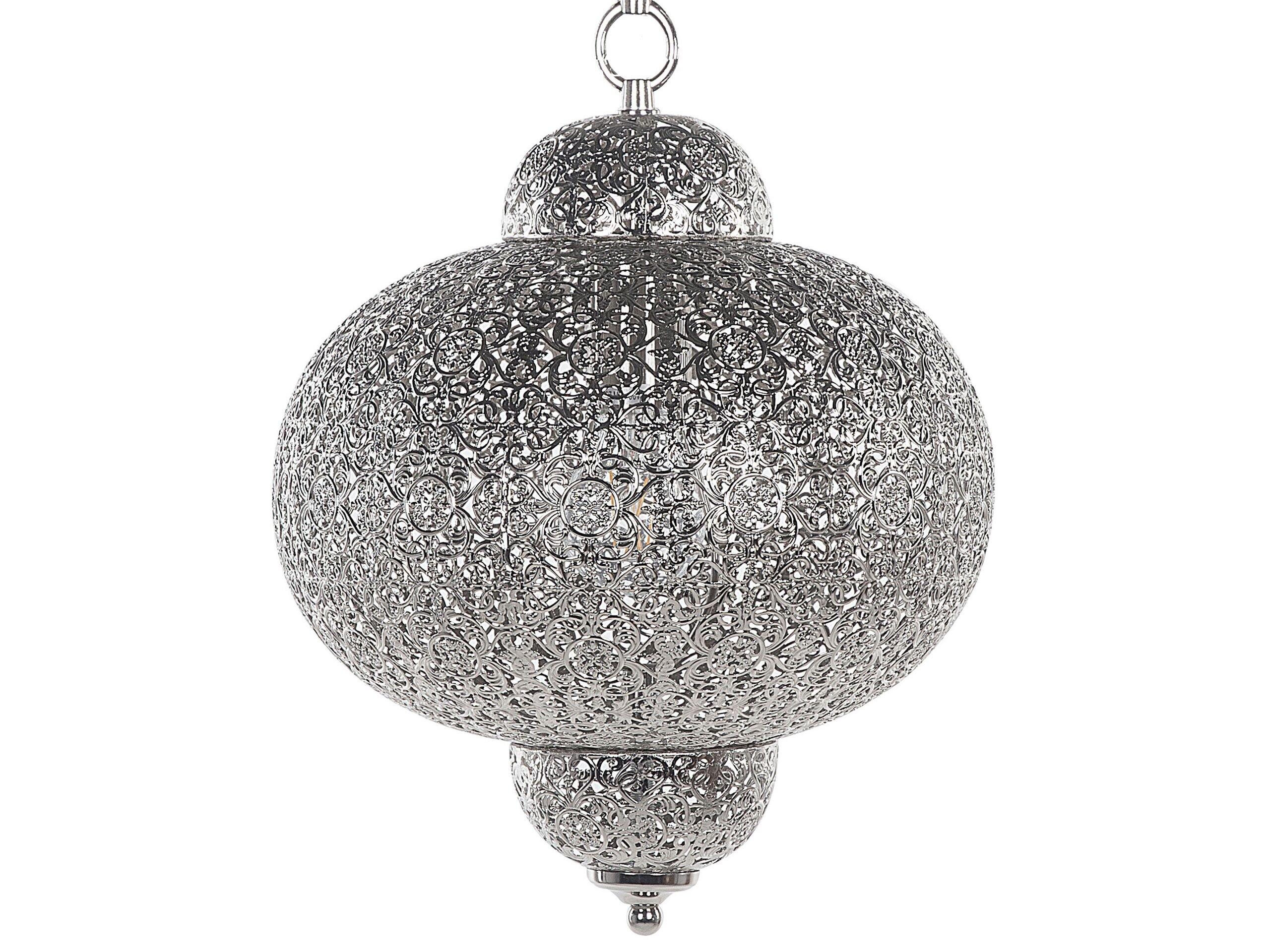 Beliani Lampe suspension en Métal Glamour TYNE  