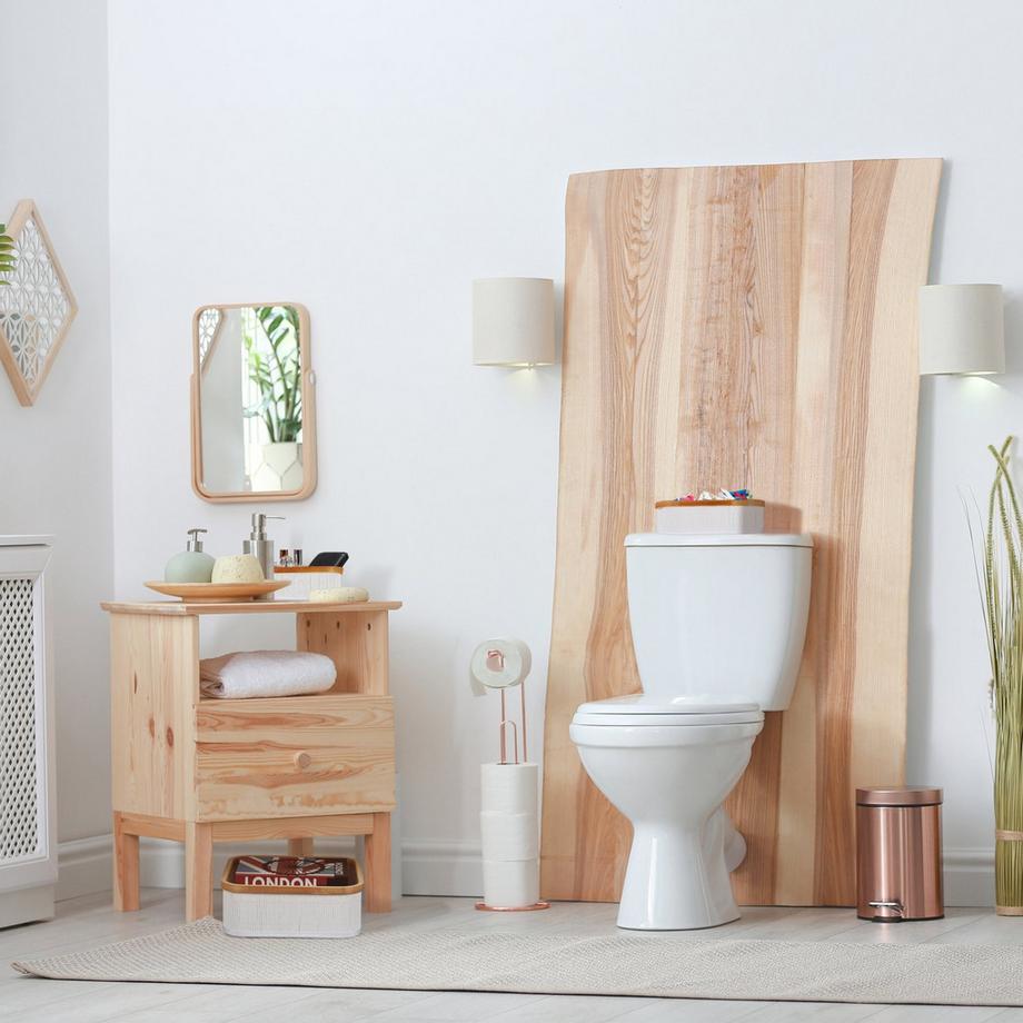 B2X Lot de 3 paniers de rangement en bambou  