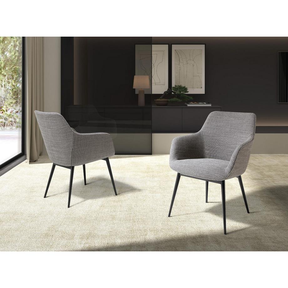 ANGEL CERDA Chaise en tissu  