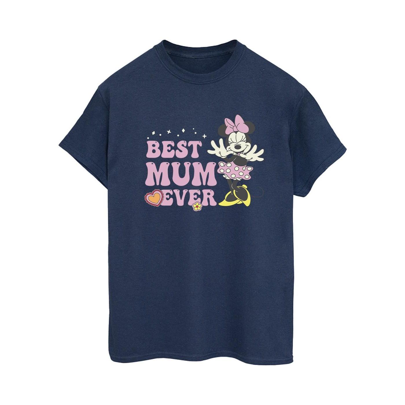 Image of Best Mum Ever Tshirt Damen Marine L