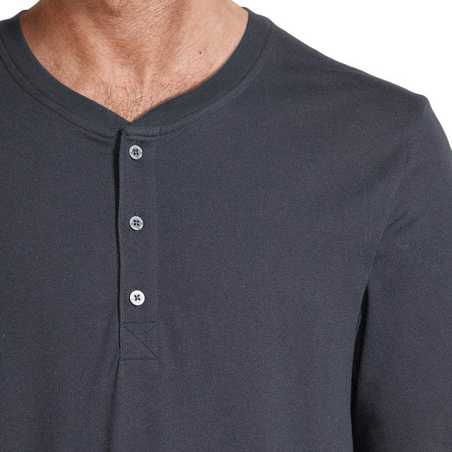 Schiesser Night & Home Pigiama Scollo Henley  