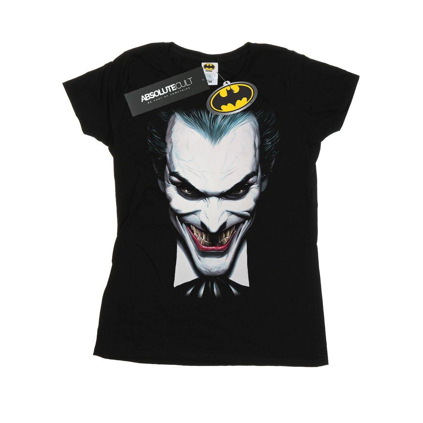 Image of The Joker By Alex Ross Tshirt Damen Schwarz L