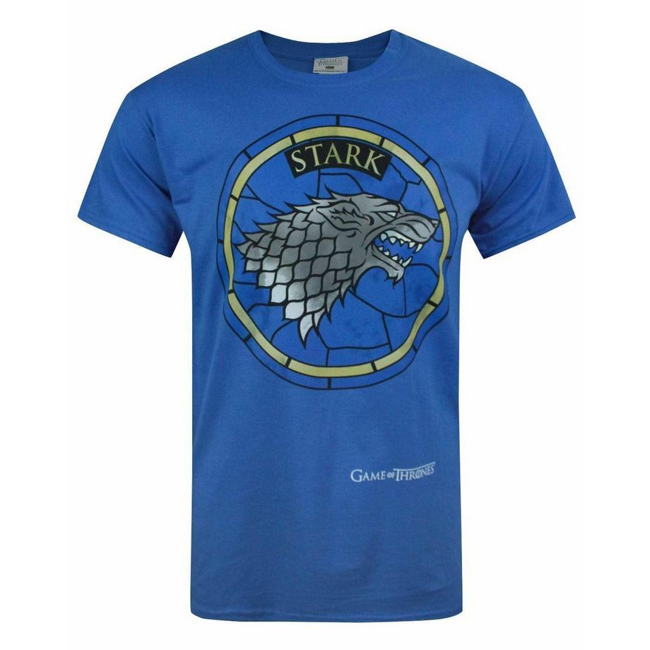Game of Thrones Stark Direwolf Logo Kurzarm T-Shirt  