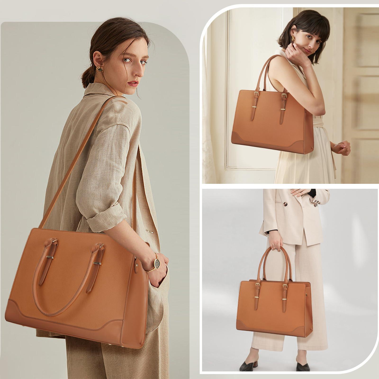 Only-bags.store Shopper Grosse PU-Leder Arbeits Umhängetasche  