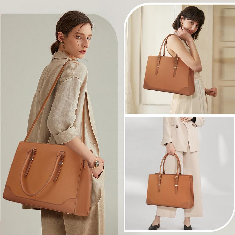 Only-bags.store Shopper Grosse PU-Leder Arbeits Umhängetasche  