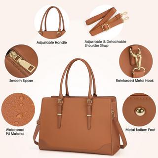 Only-bags.store Shopper Grosse PU-Leder Arbeits Umhängetasche  