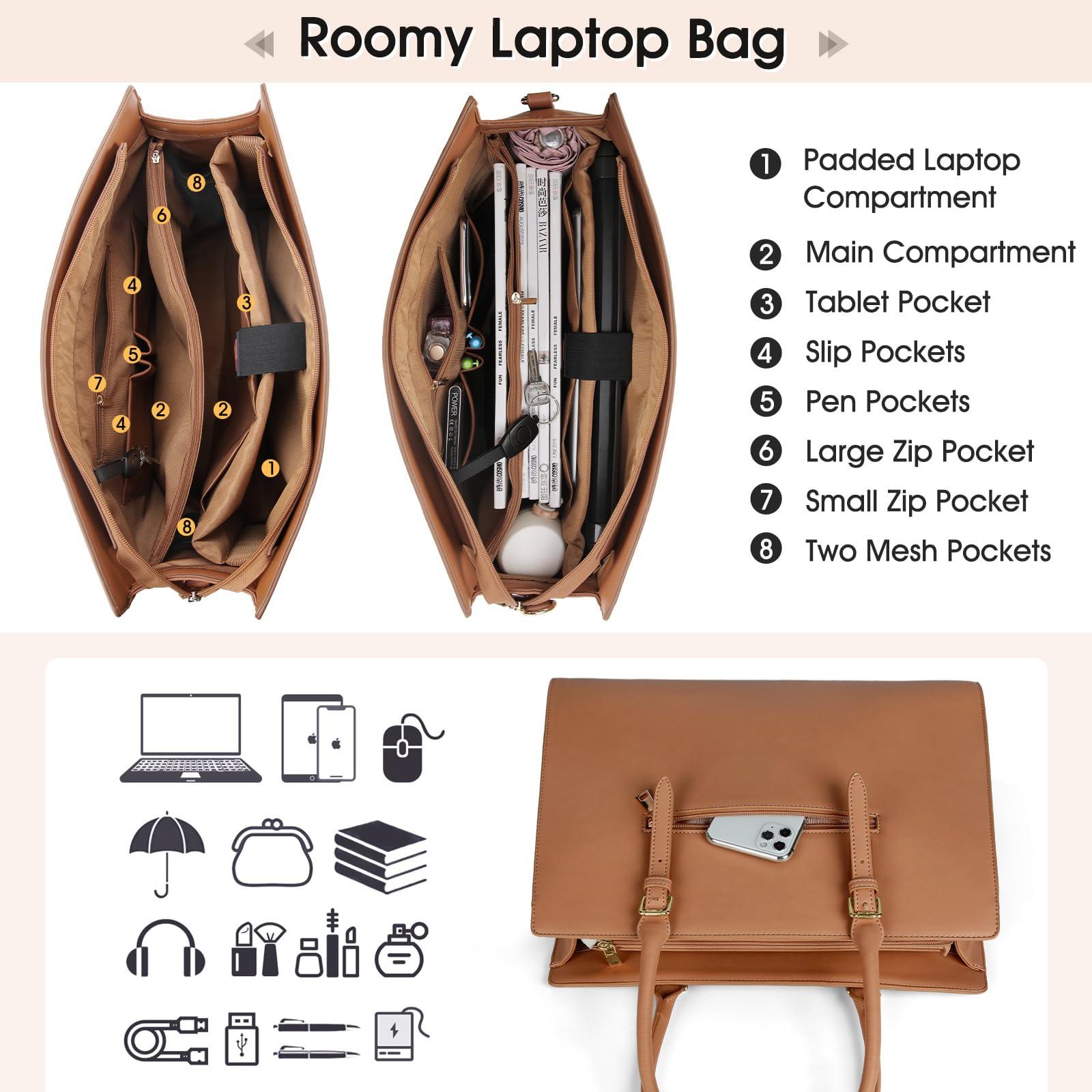 Only-bags.store Shopper Grosse PU-Leder Arbeits Umhängetasche  