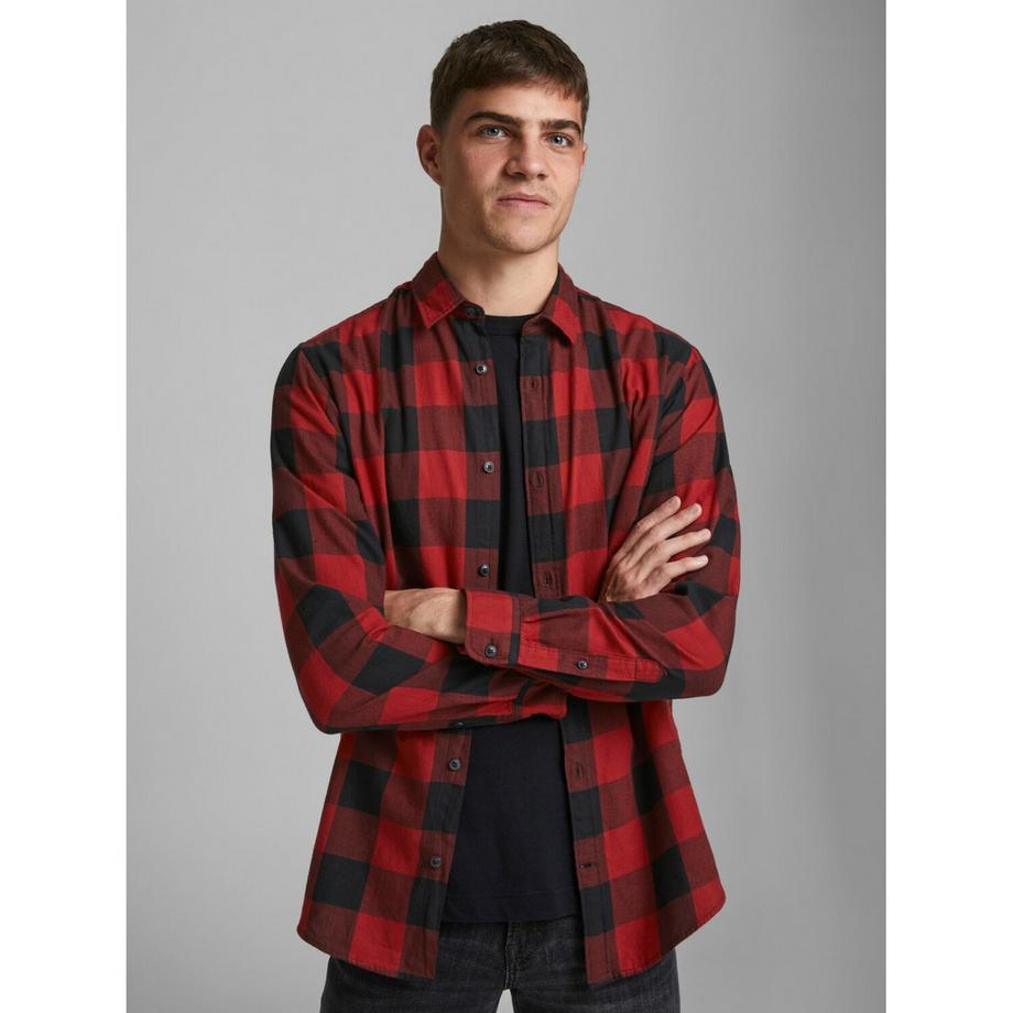 JACK & JONES Chemise Egingham Twill à Carreaux  