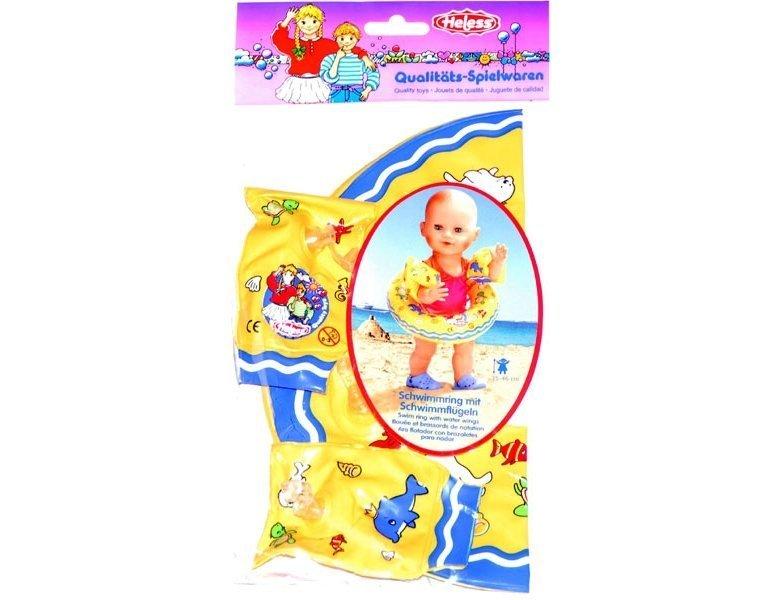 Image of Puppen-Badeset mit Schwimmring (35-45cm)