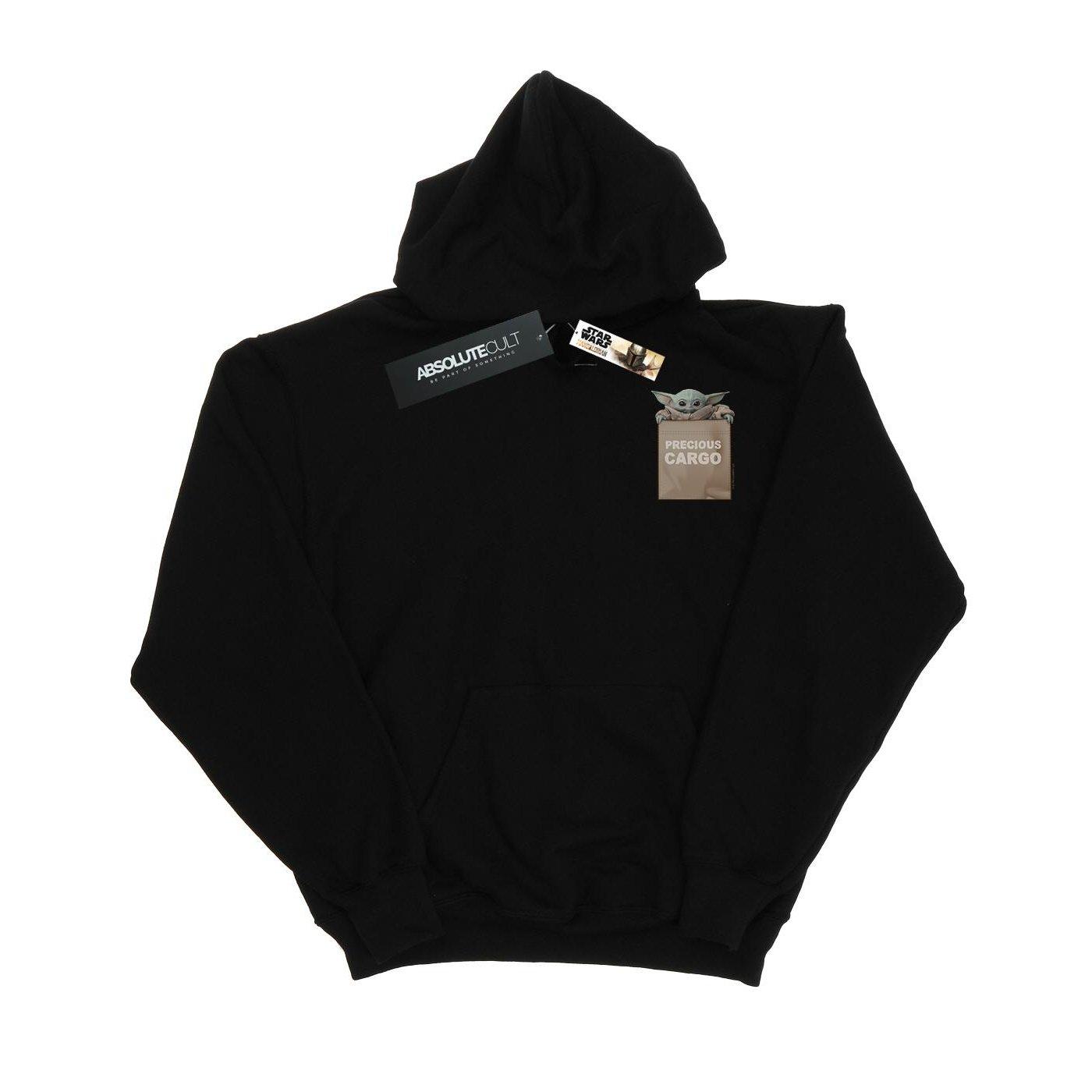 Image of The Mandalorian Precious Cargo Faux Pocket Kapuzenpullover Jungen Schwarz 140/146