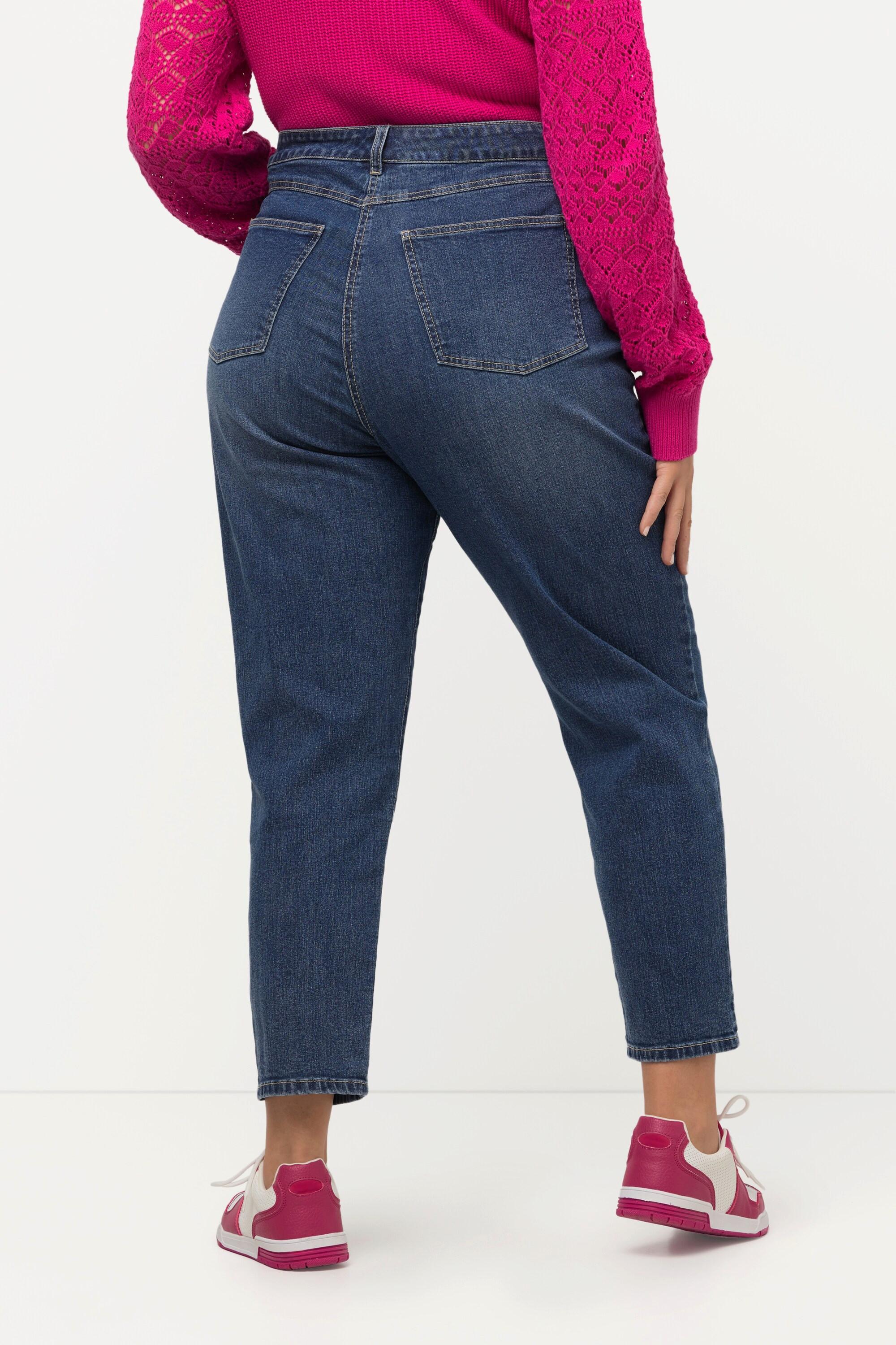 Ulla Popken  Mom jeans dal taglio casual a cinque tasche 