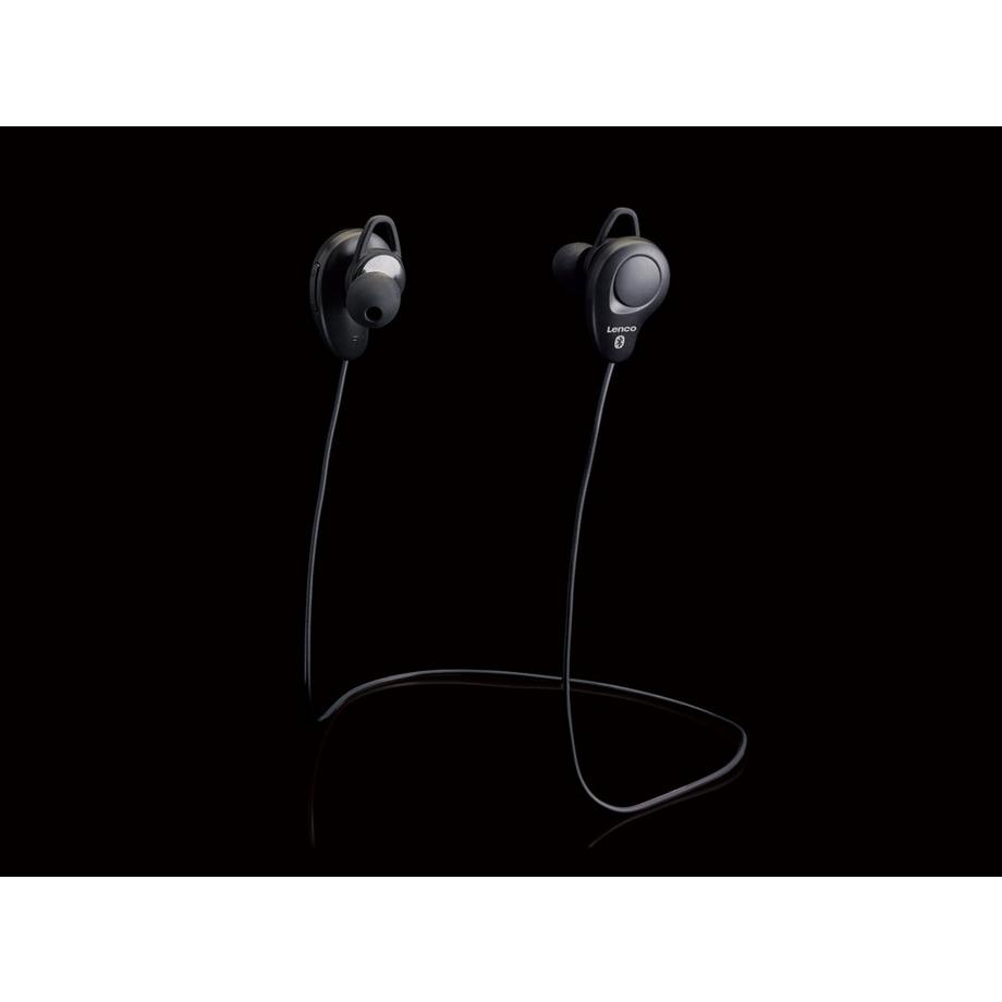 Lenco  Lenco EPB-015 Kopfhörer Kabellos im Ohr AnrufeMusik Bluetooth Schwarz 
