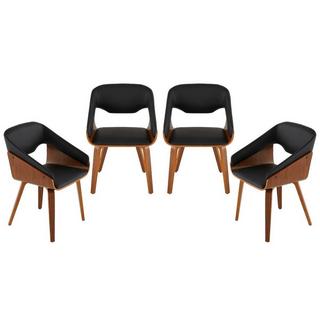 Calicosy Set aus 4 Stühlen BRAD  