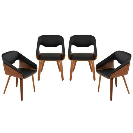 Calicosy Set aus 4 Stühlen BRAD  