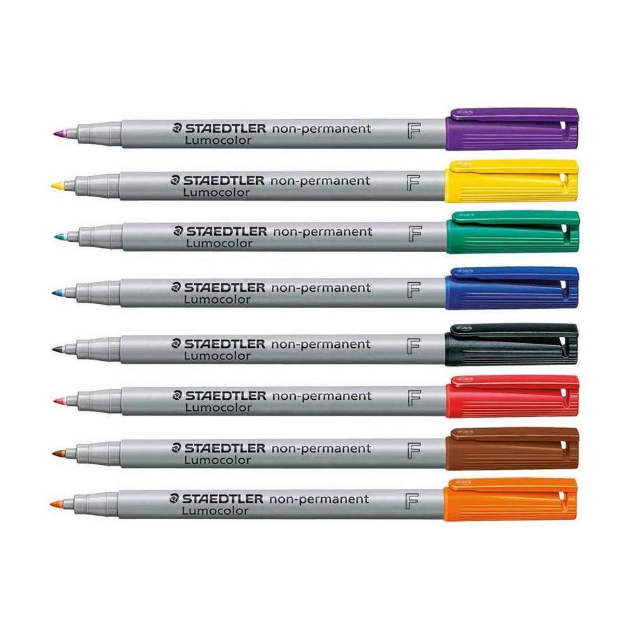 STAEDTLER STAEDTLER Lumocolor non-perm. F 316 WP8 8 Farben ass.  