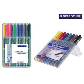 STAEDTLER Staedtler 316 WP8 evidenziatore 1 pz Nero, Blu, Marrone, Verde, Arancione, Rosso, Viola, Giallo  