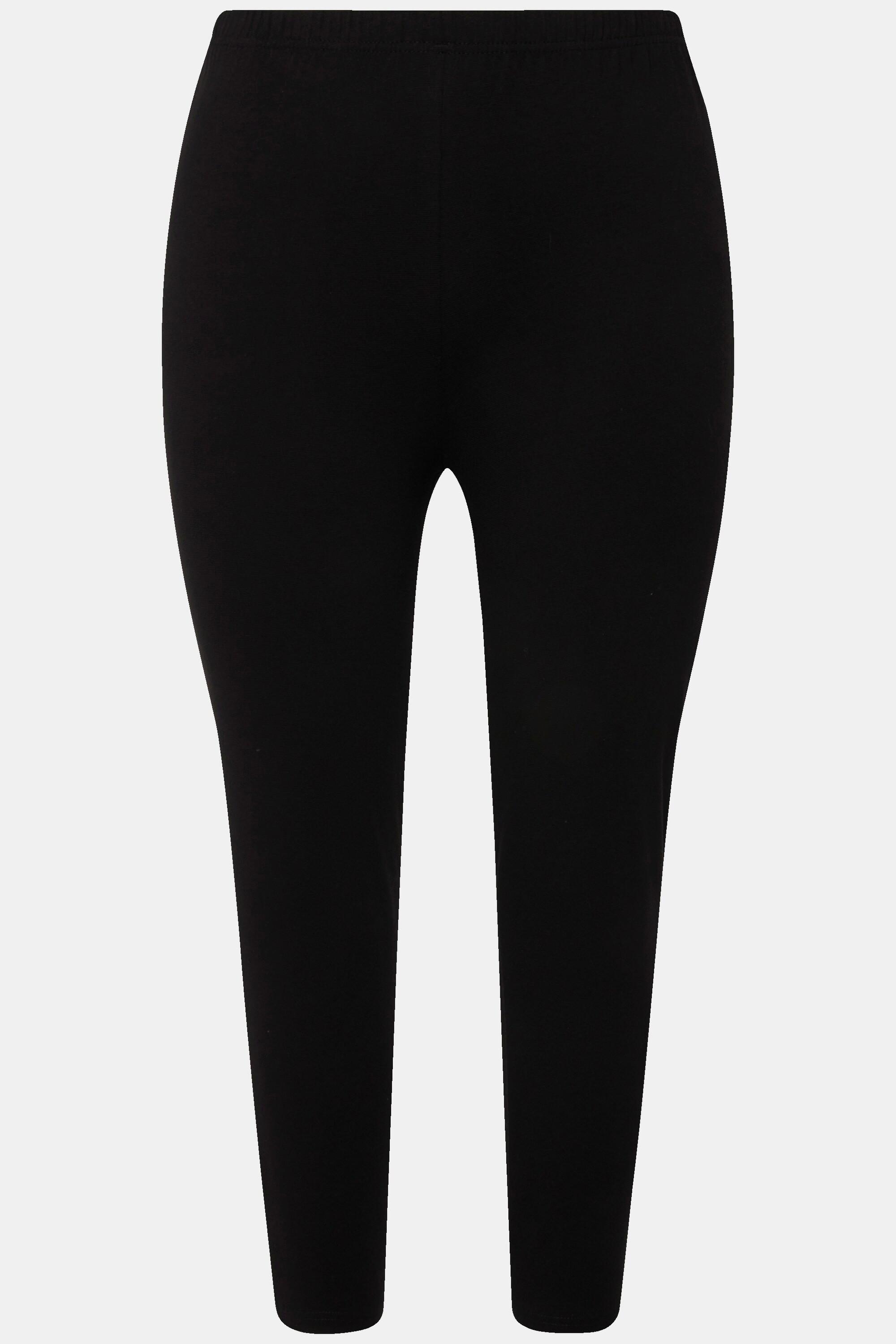 Ulla Popken  Legging 7/8 avec taille élastique, jusqu'à la taille 68/70 