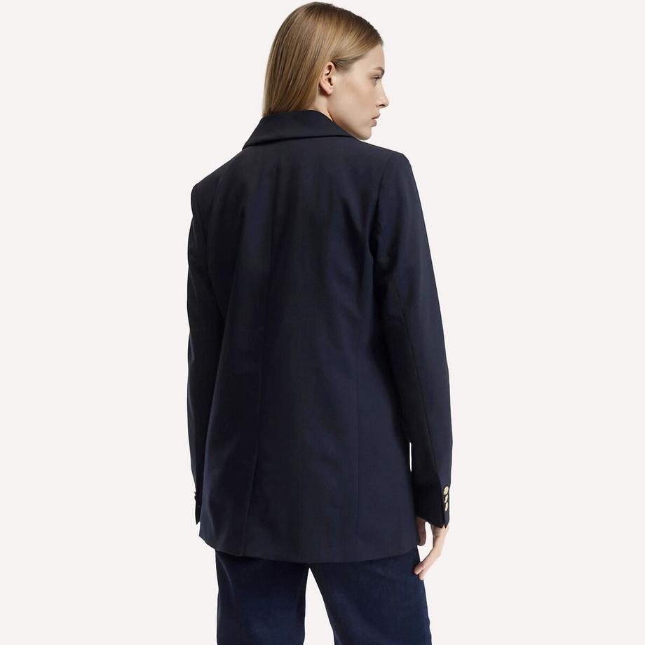 La Redoute Collections Wollmischung Zweireiher Blazer  