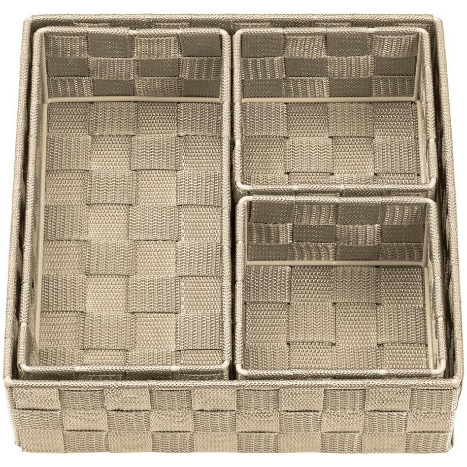 Aufbewahrungsset Irina taupe