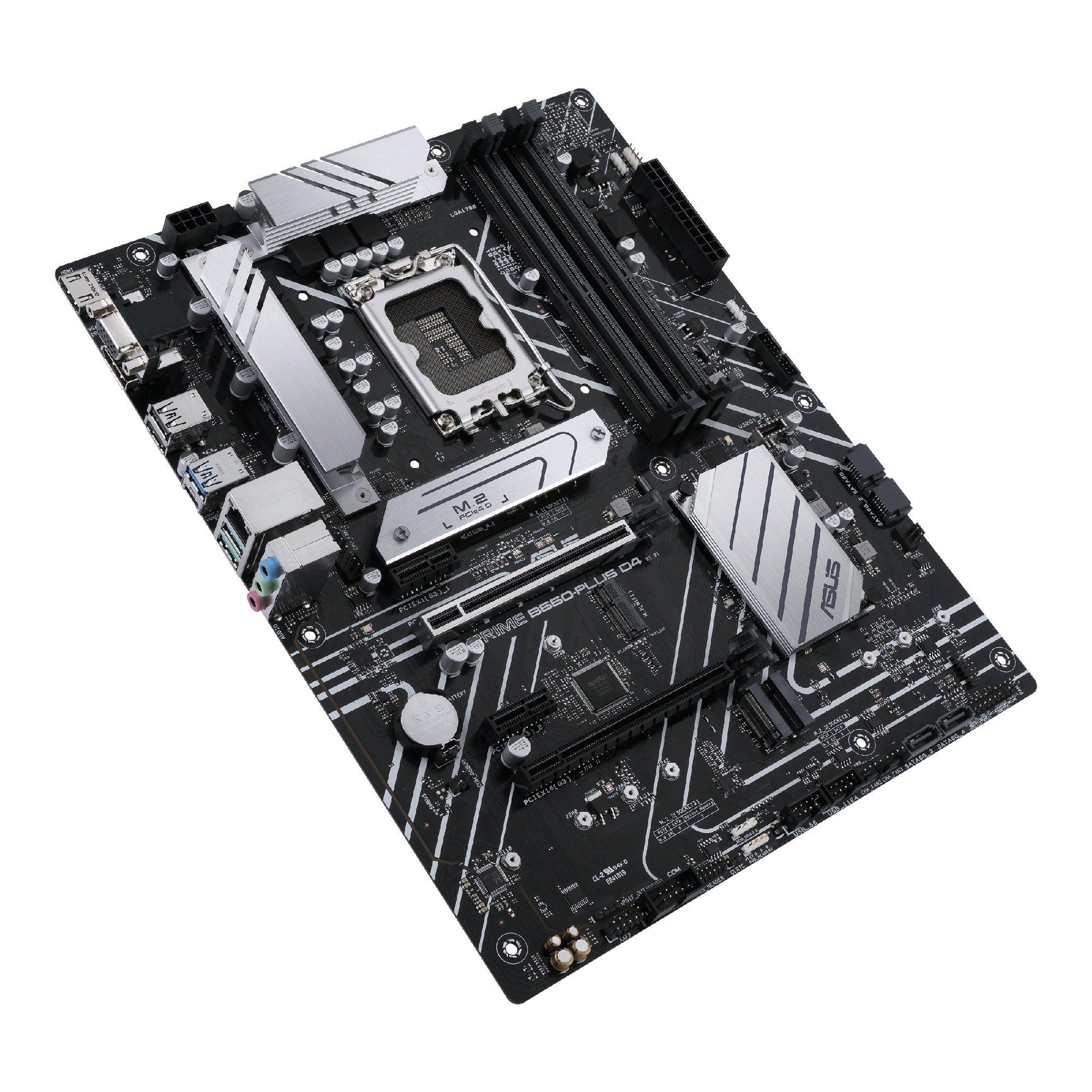 ASUS  PRIME B660-PLUS D4 Intel B660 LGA 1700 ATX 