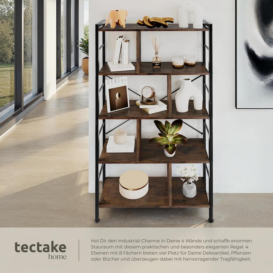 Tectake Scaffale Charleston stile industriale  