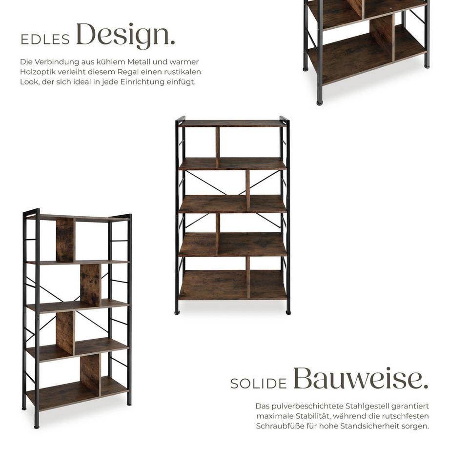 Tectake Scaffale Charleston stile industriale  