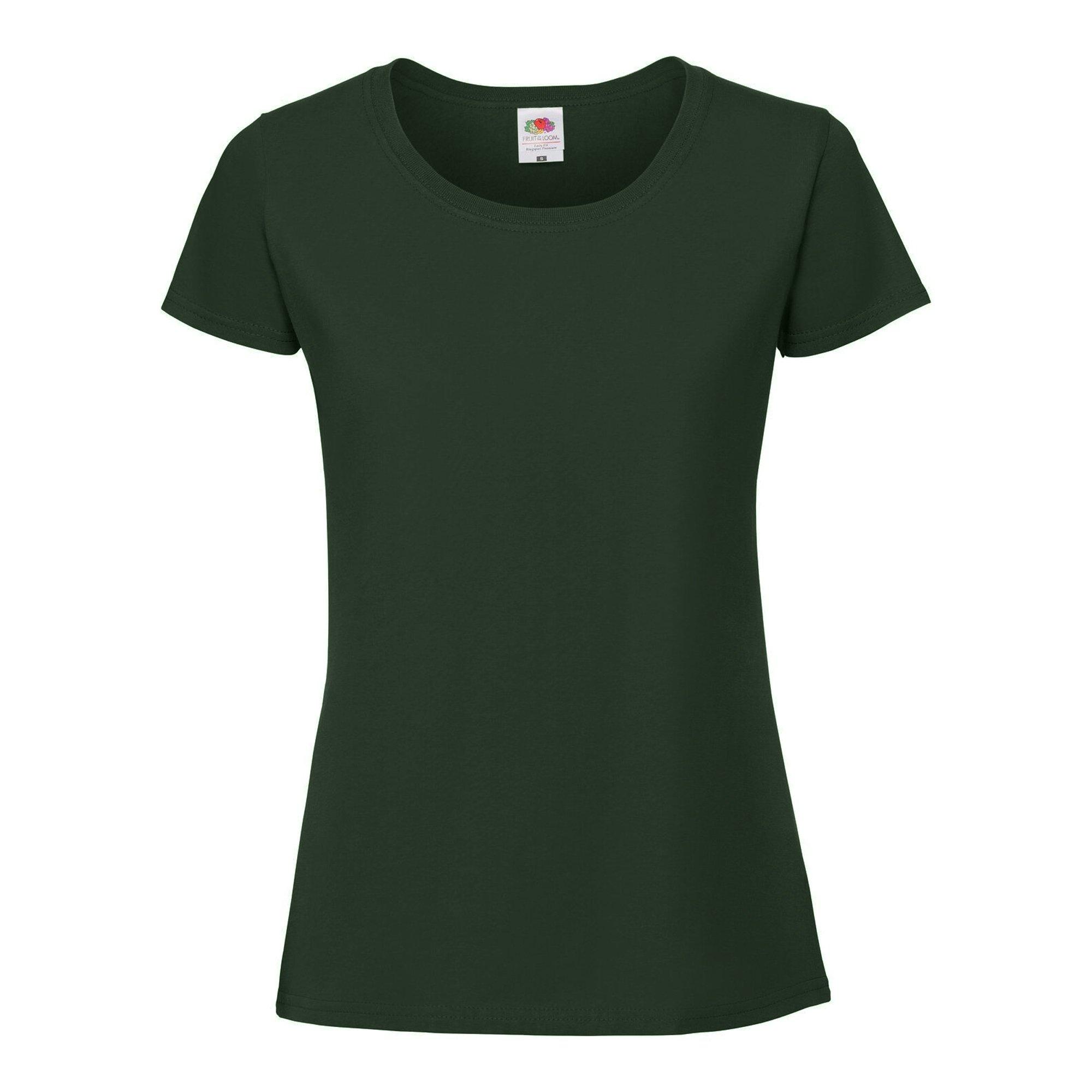 Image of Fruit Of The Tshirt, Enganliegend Damen Grün XXL
