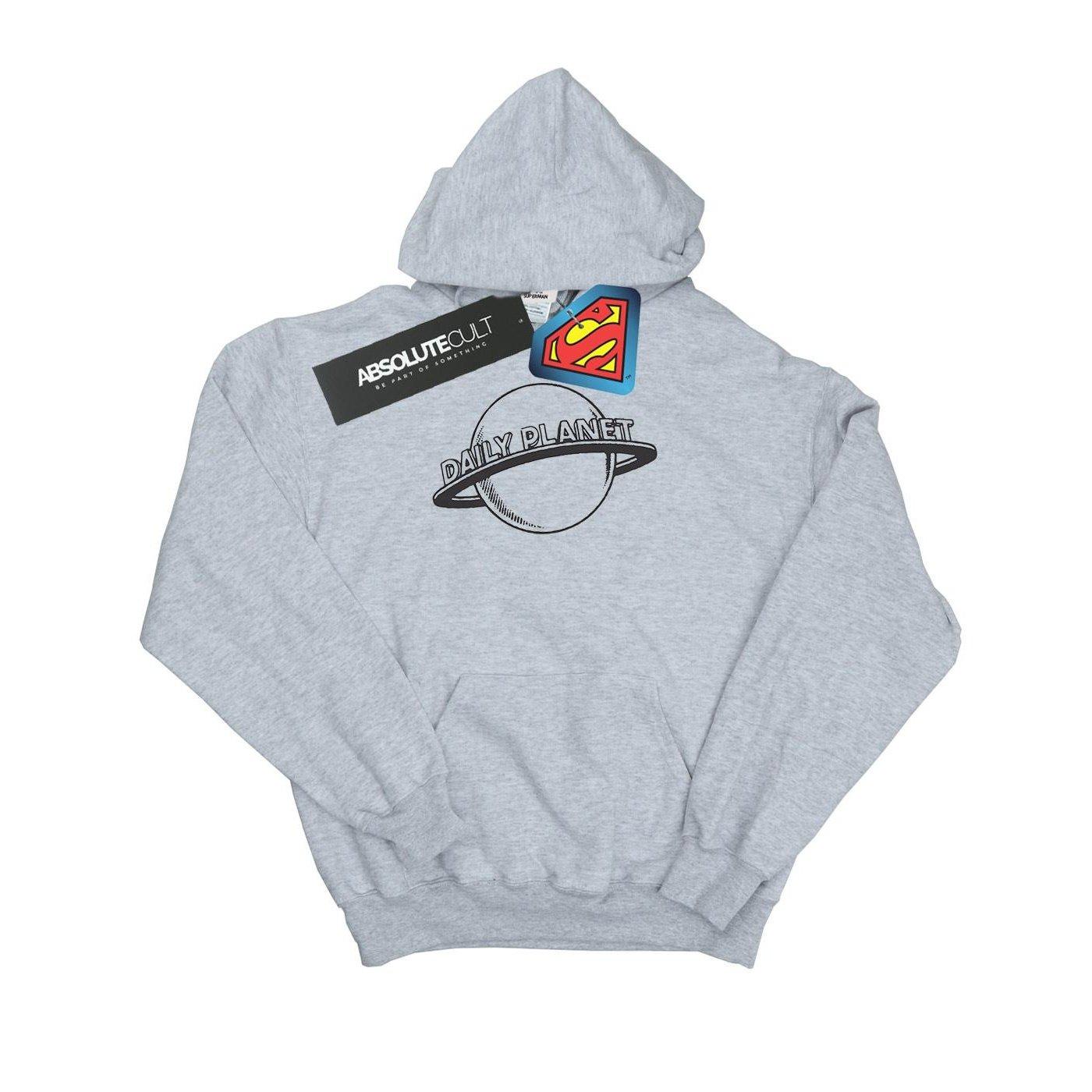 Image of Superman Daily Planet Kapuzenpullover Jungen Grau 152-158