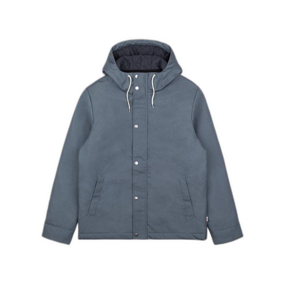 parka corto con finiture revoution