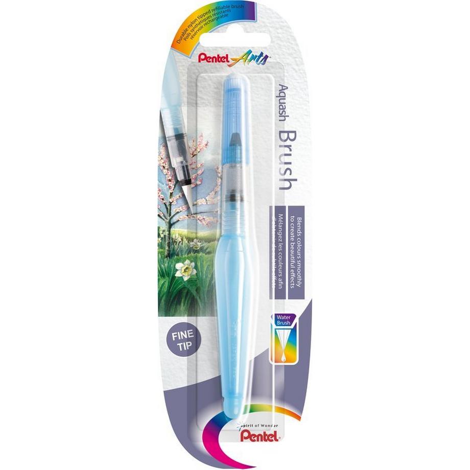 Pentel PENTEL Aquash Wasserpinsel F XFRH/1-F blau  