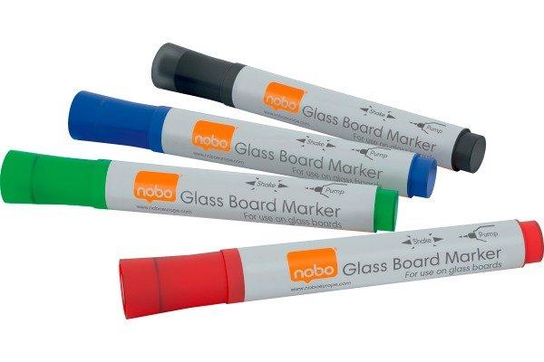 Nobo NOBO Whiteboard-Marker  4 Stück  