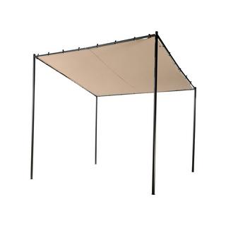 Beliani Pavillon aus Stoff Klassisch VIMINO  