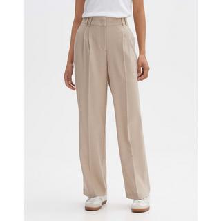 OPUS  Pantalon à pinces Maiga twill coupe droite 