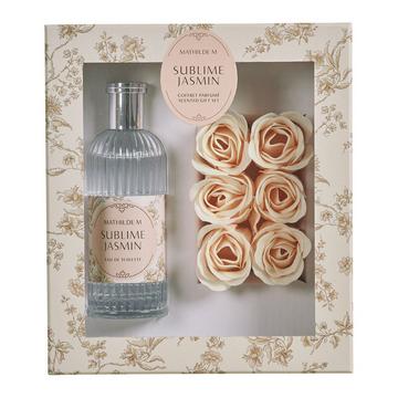 Eau de toilette 100 ml et savon parfumé aux roses - Sublime Jasmin